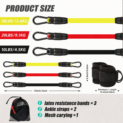 Thriveon™ Sculpt Kit "Ankle Resistance Bands"